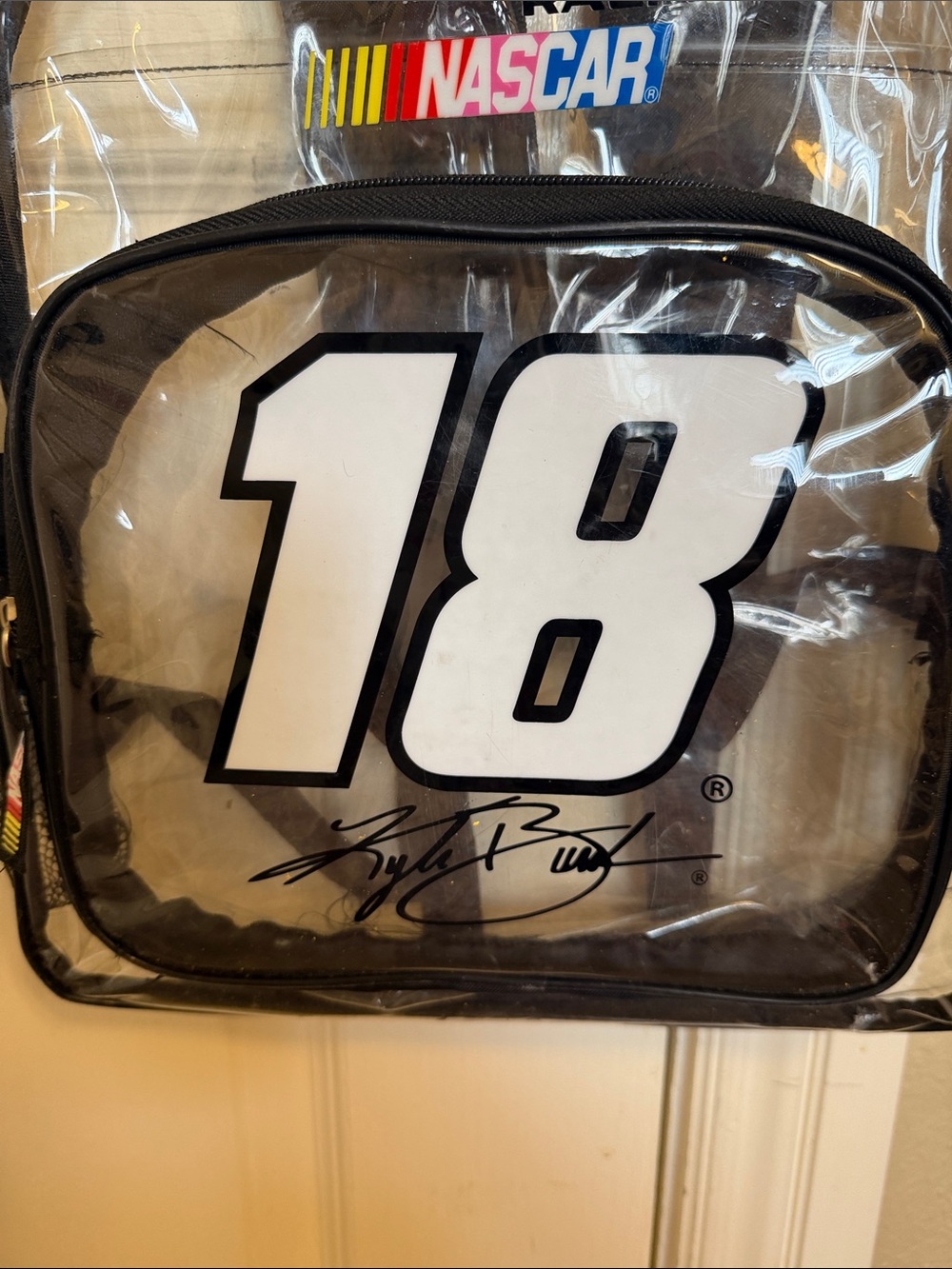 KYLE BUSCH Official NASCAR Backkack. Great condition - Picture 4 of 4